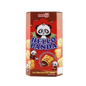 Meiji Hello Panda Chocolate Fun Filled Biscuits Treats