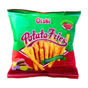 Oishi Tomato Ketchup Flavour Potato Fries, Tomato,
