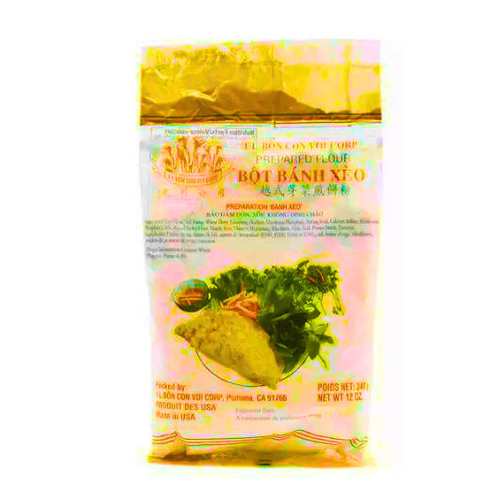 TL Bot Banh Xeo (Vietnamese Crispy Pancake Mix) - Prepared