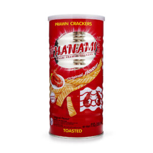 Hanami Prawn Crackers in Tin