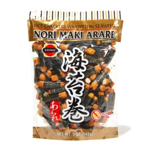 JFC Nori Maki Arare Rice Crackers Wrapped In Seaweed